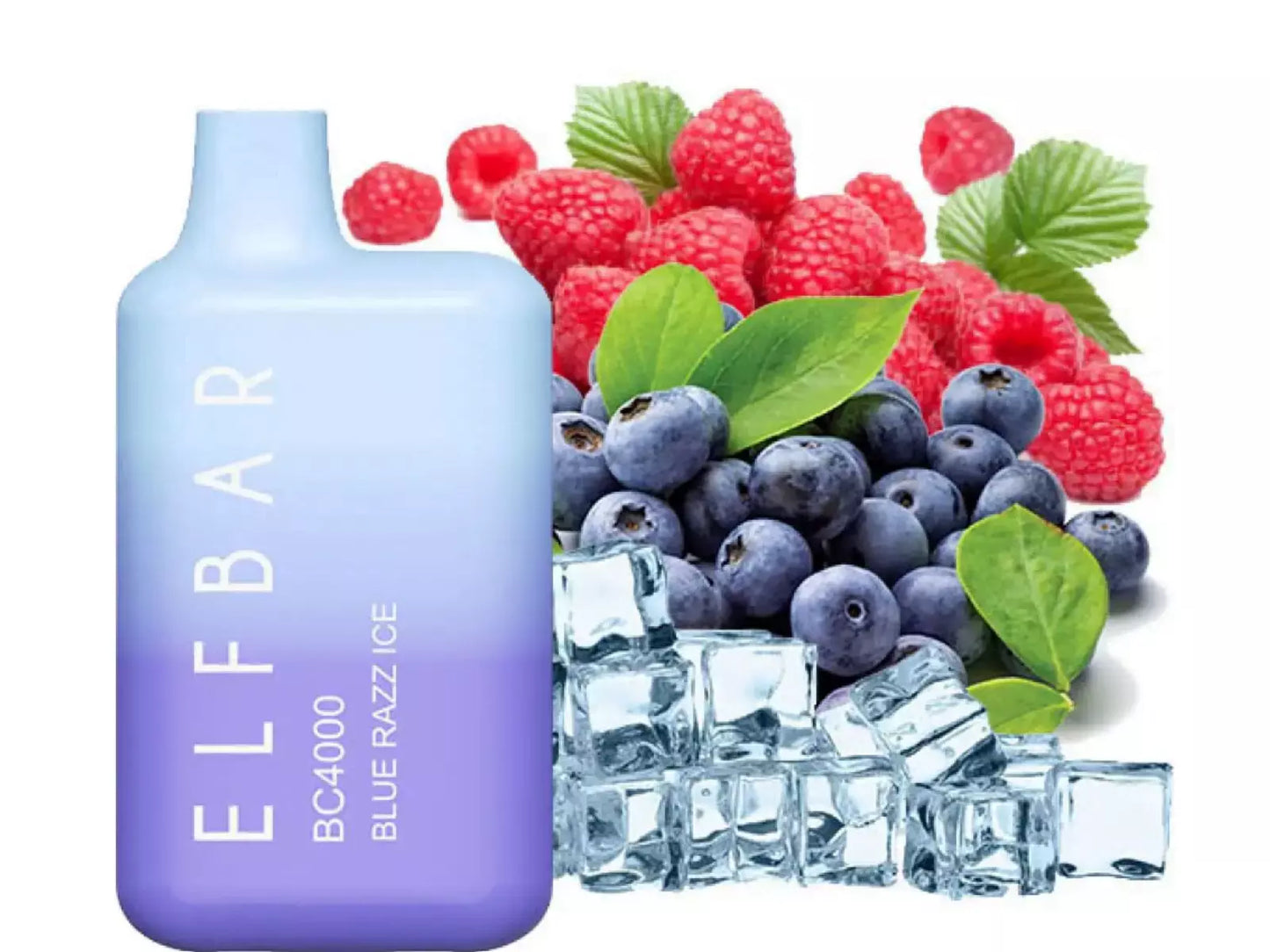 ELFBAR BC4000 Blue Razz ice (Produto descontinuado)